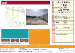 資材置場 八潮
