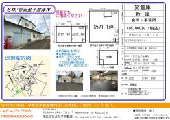 事業用物件 新座